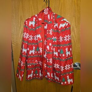 TipsyElves Christmas Blazer And Tie NWT
